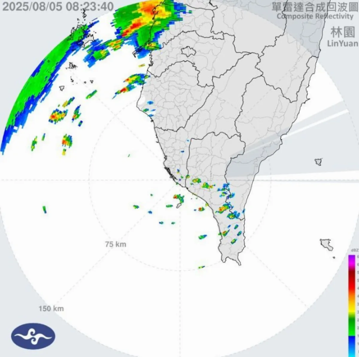 南部上空雲層終於清空  天氣逐漸好轉